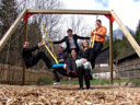 yet another choir goup photo ;) - markus, andi, lisa, fabio, martina & christoph