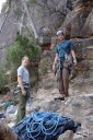 rock climbing with john & carrie at mt. piddington, blue mountains