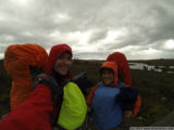 expect cold, wet weather on the overland track!